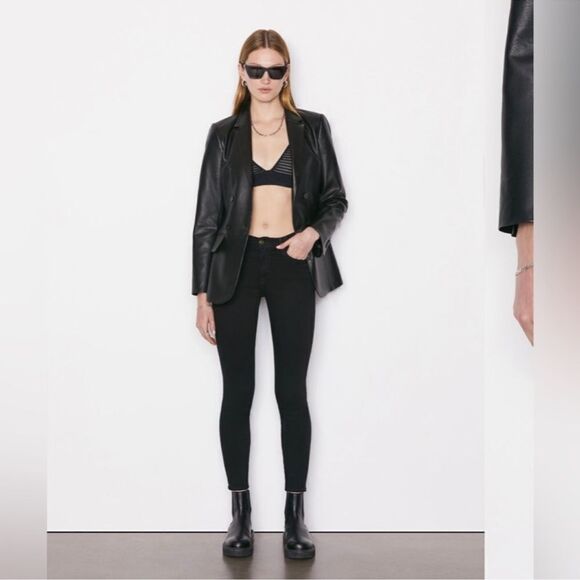 FRAME | Le High Skinny In Film Noir Size 30 - Picture 2 of 6